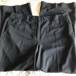 Merona black trousers size 18